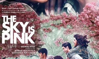 Небо розового цвета