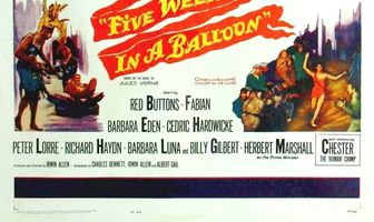 Пять недель на воздушном шаре