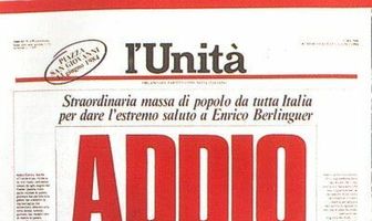 Прощание с Энрико Берлингуэром