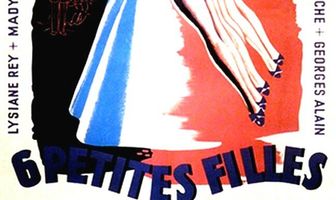 Six petites filles en blanc