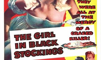 Девушка в чёрных чулках