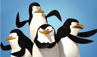 Пингвины из Мадагаскара в рождественских приключениях