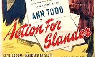 Action for Slander