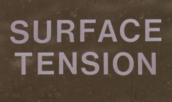 Surface Tension