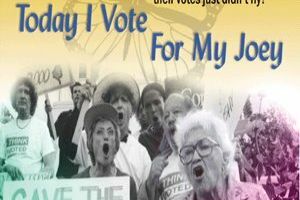 Today I Vote for My Joey