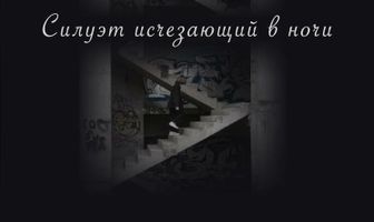 Силуэт, исчезающий в ночи