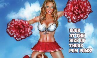 Атака 50-футовой чирлидерши