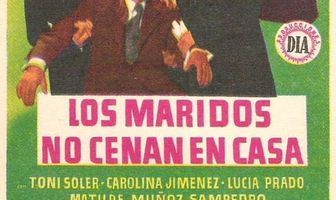 Los maridos no cenan en casa