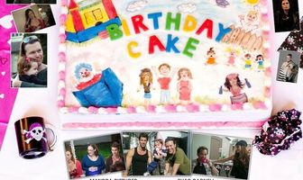 Пирог на день рождения