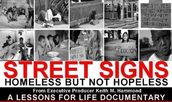 Street Signs: Homeless But Not Hopeless