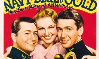 Тёмно-синий и золотой