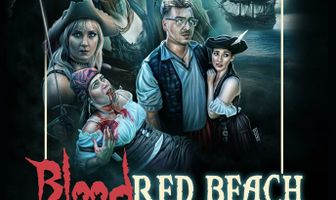 Кроваво-красный пляж