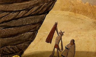 Coyote and the Rock